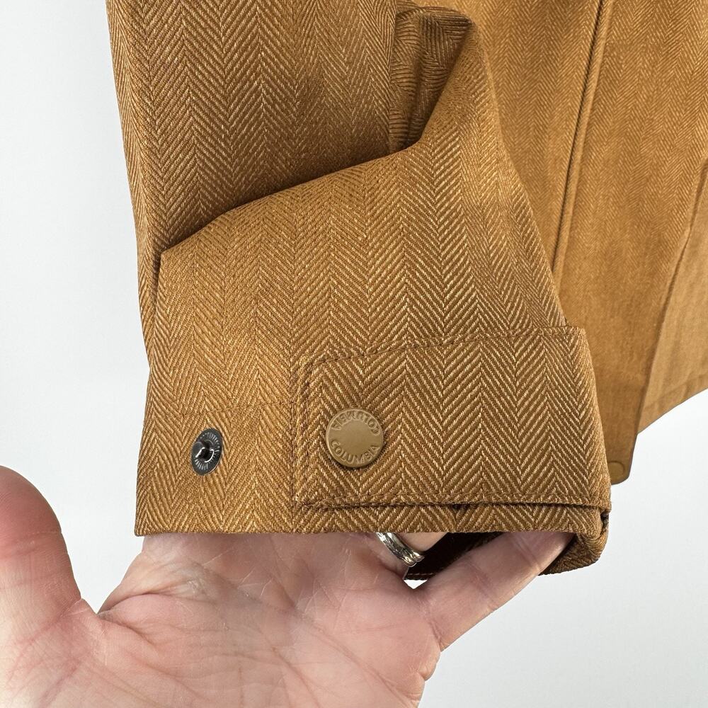 Columbia Women's Brown Hooded Rain Jacket - Picture 3 of 15
